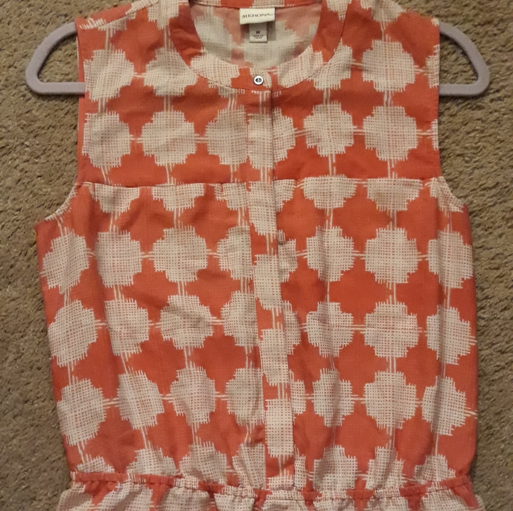 Dress.."MERONA"..Medium..pink/off white - Picture 4 of 14